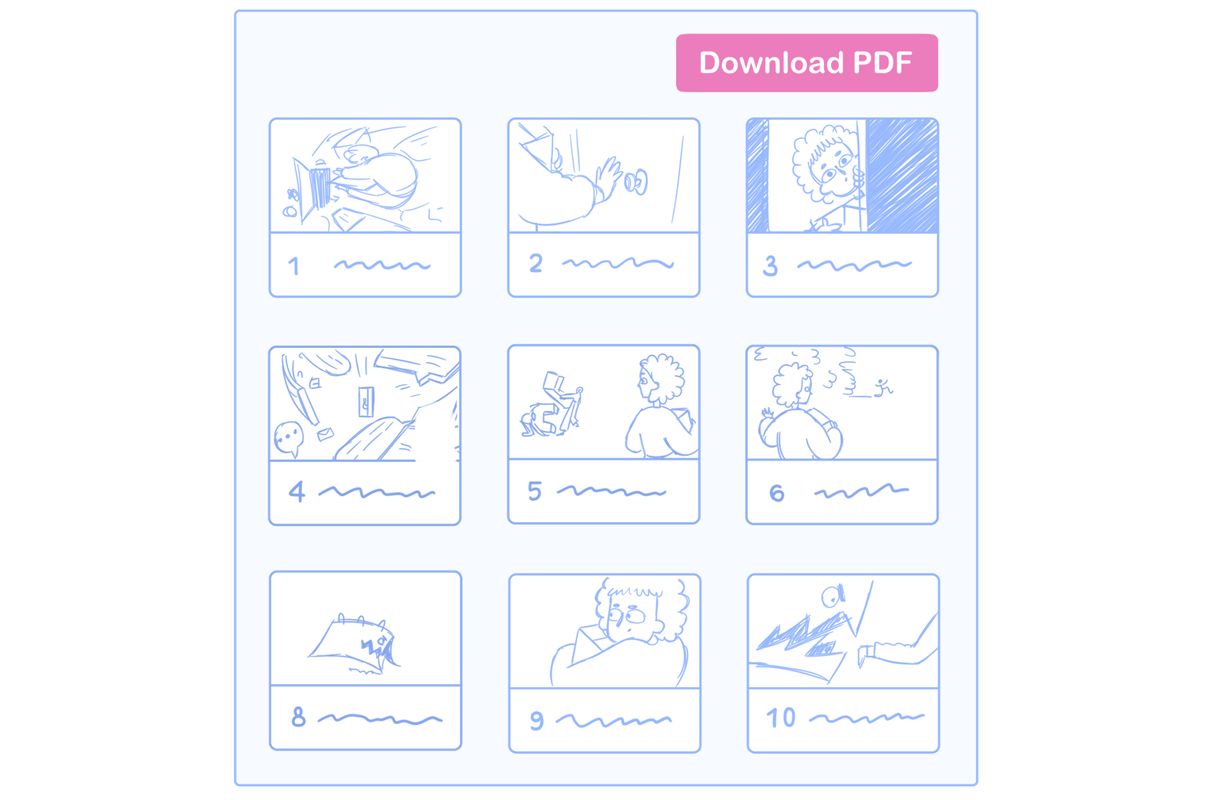 Export your storyboard as a PDF