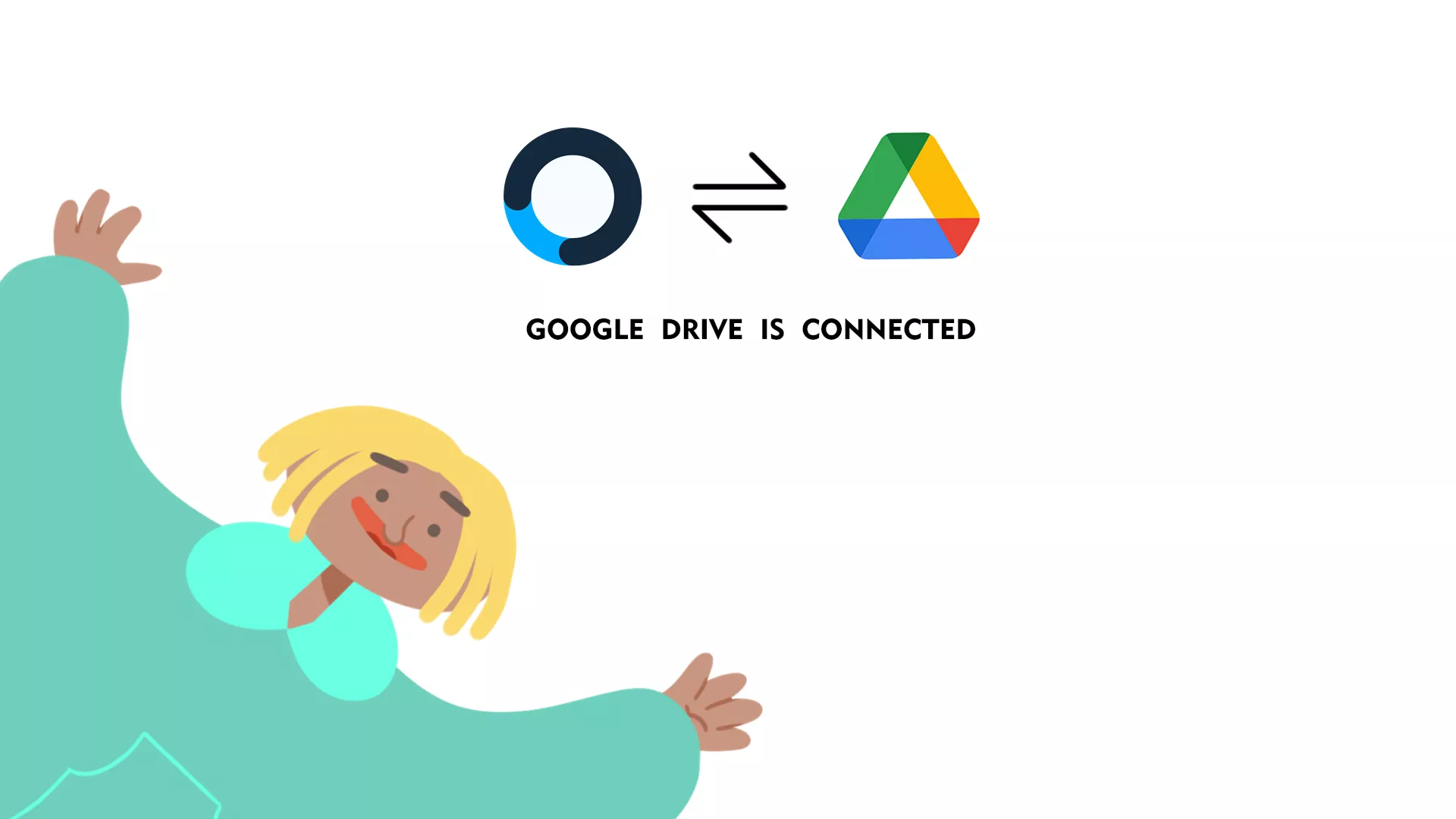 Use Google Drive integration to upload your files directly to 