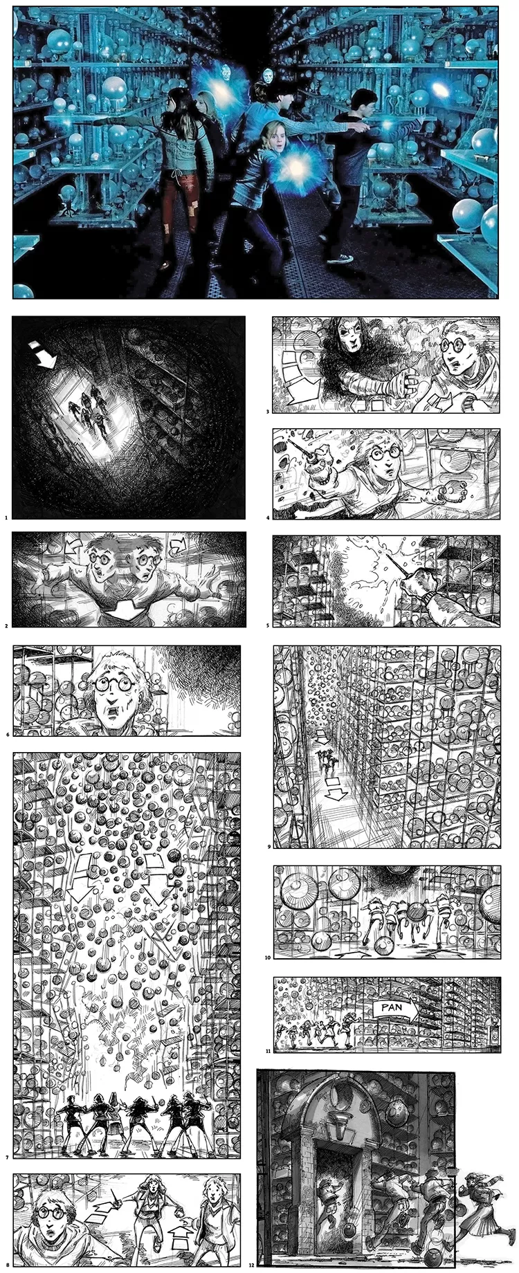 Storyboard Examples - Harry Potter