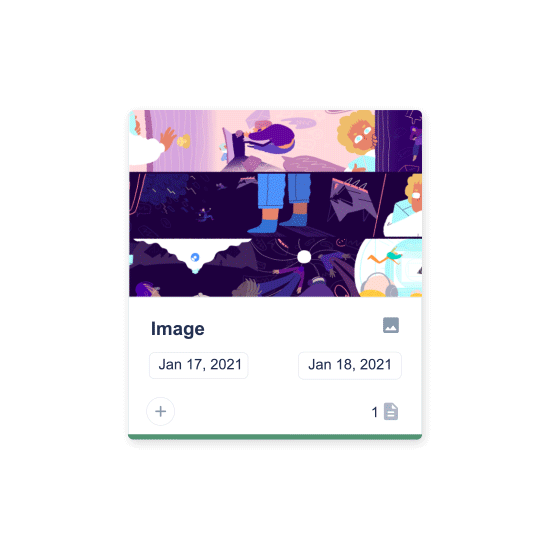 Assign people to different projects and steps
