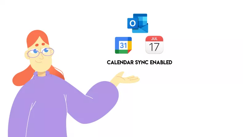 Calendar sync enabled