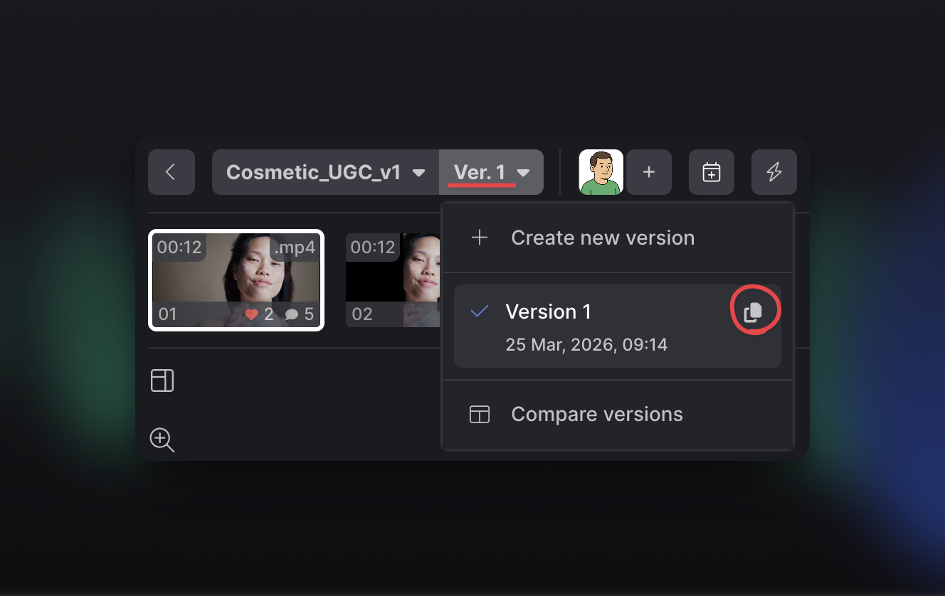 Copy Version Krock.io