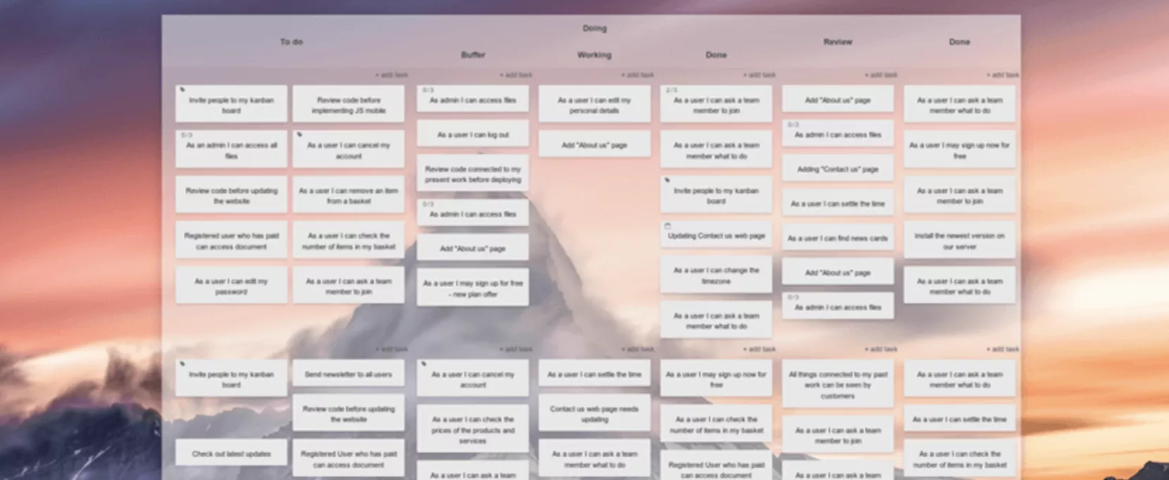 Kanban Tool