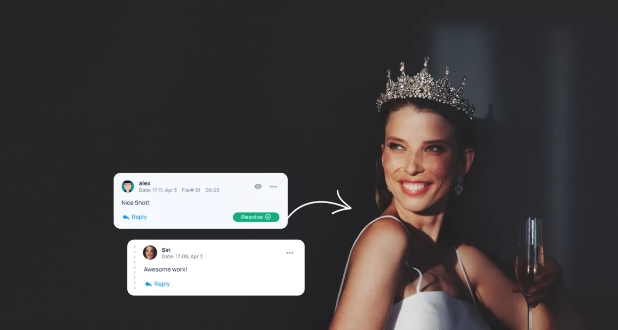 Online proofing for photographers - portrait