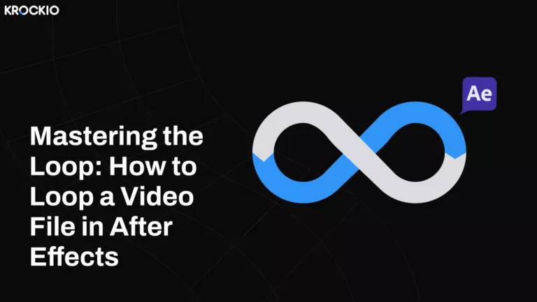 How to Loop a Video File in After Effects Banner