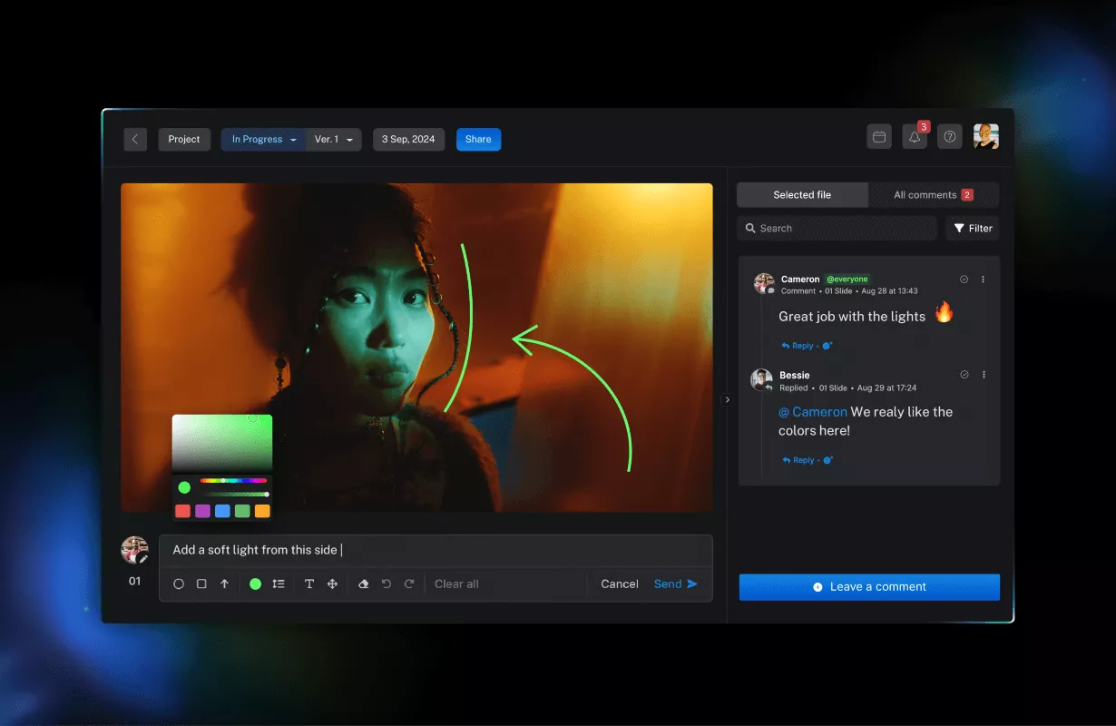Frame.io alternative - Krock.io