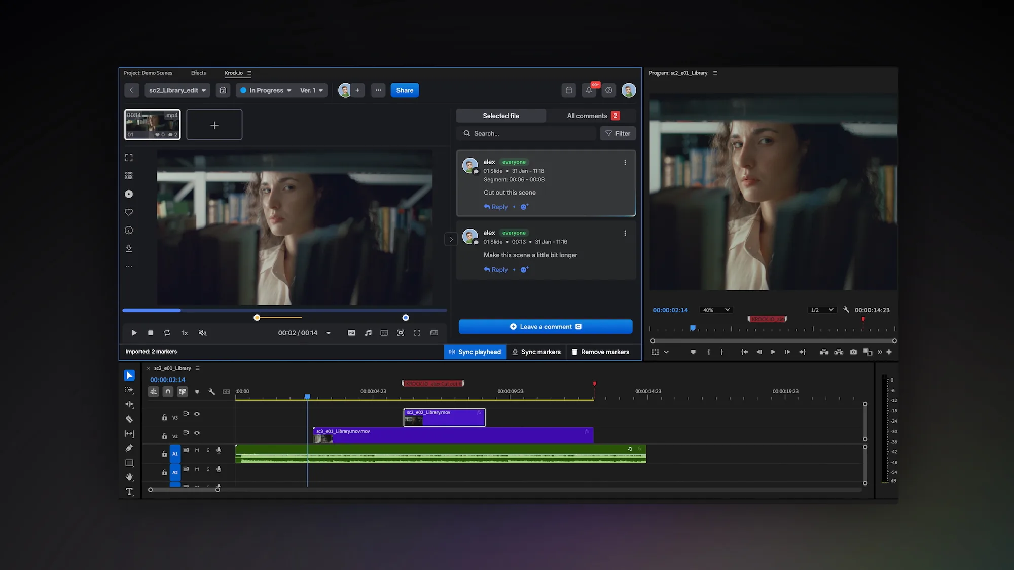 Frame.io Plugin for Adobe Premiere and After Effects alternative extensions