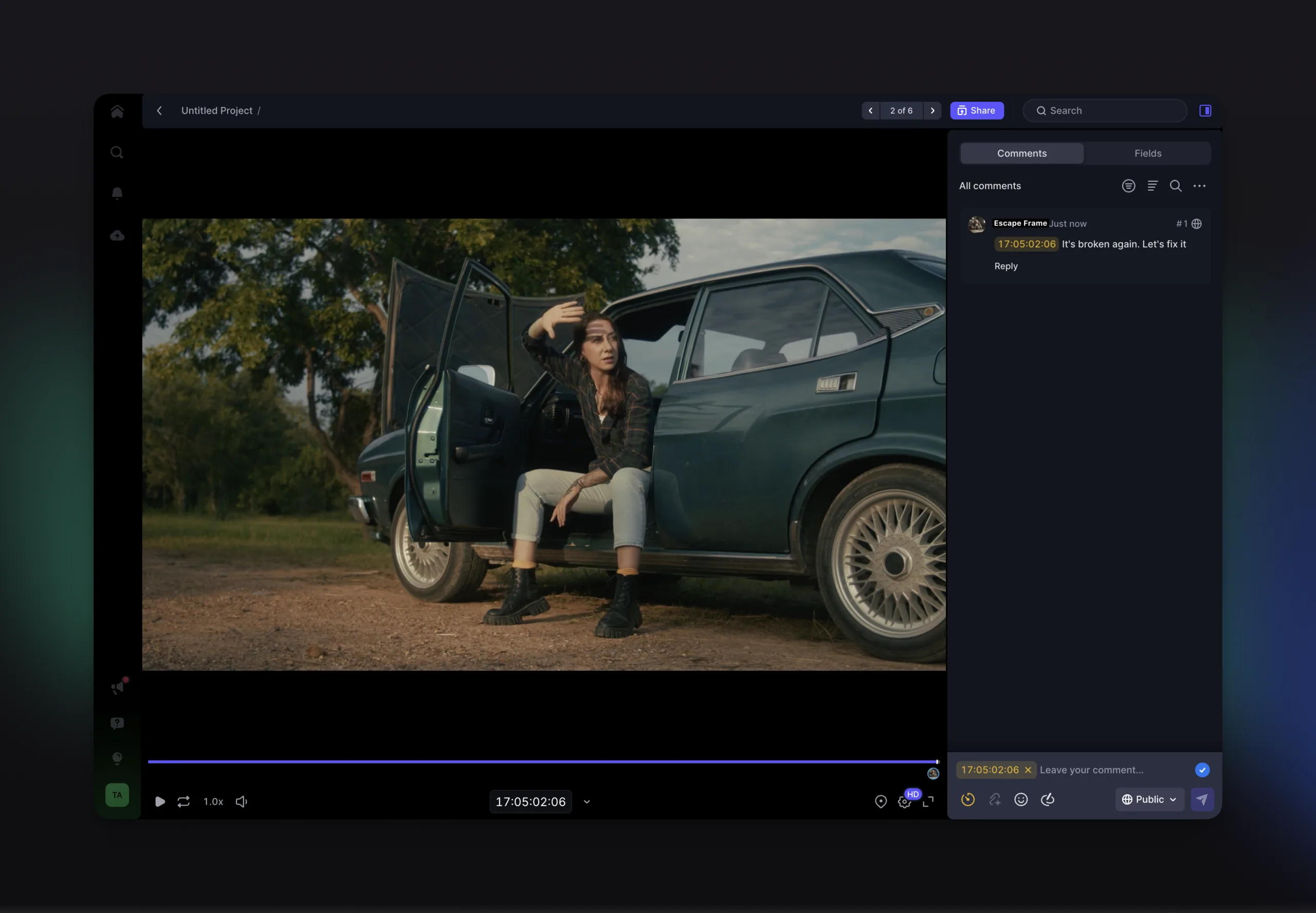 Frame.io Video Review Software