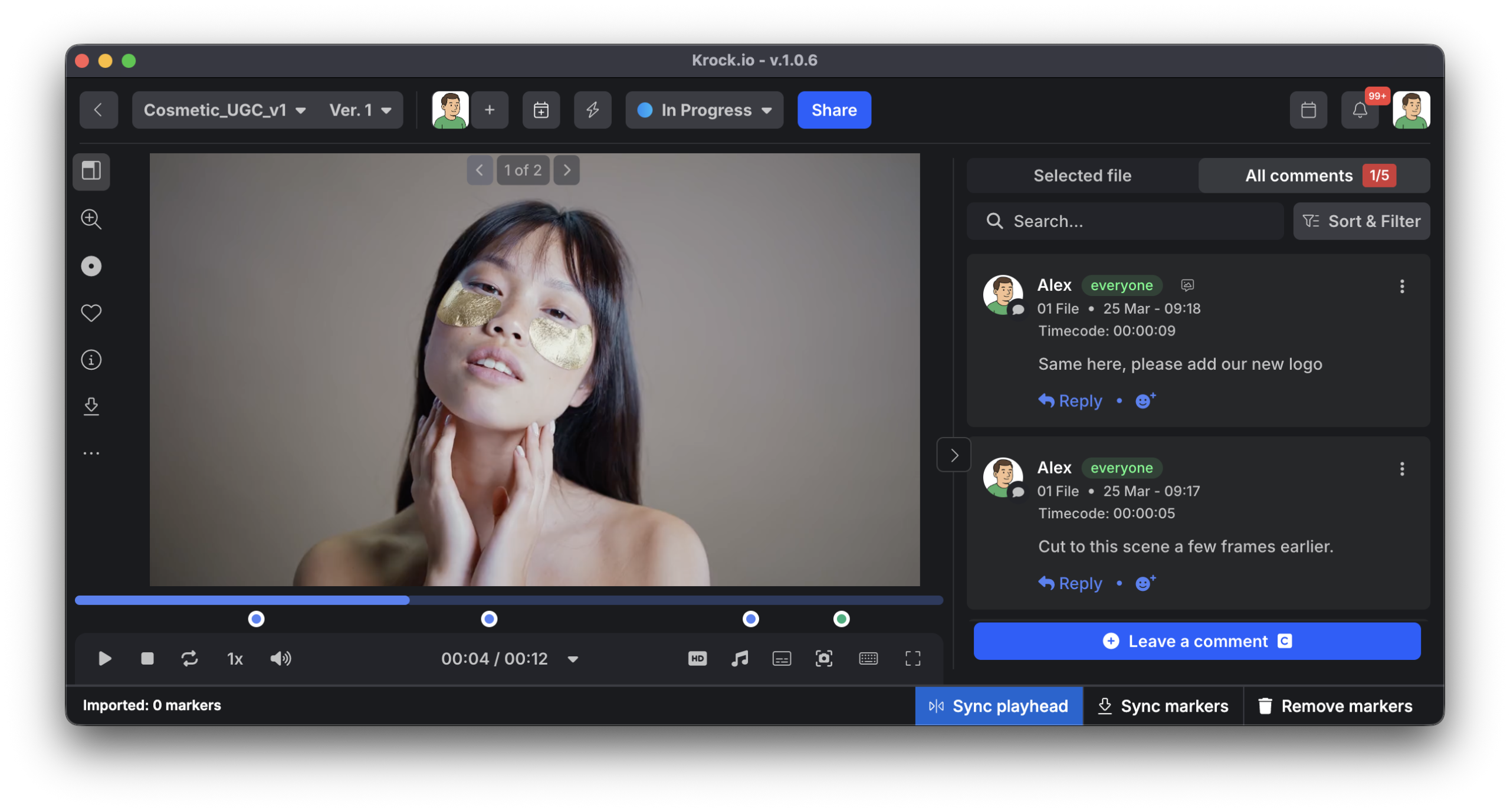Krock.io Plugin for DaVinci Resolve Studio