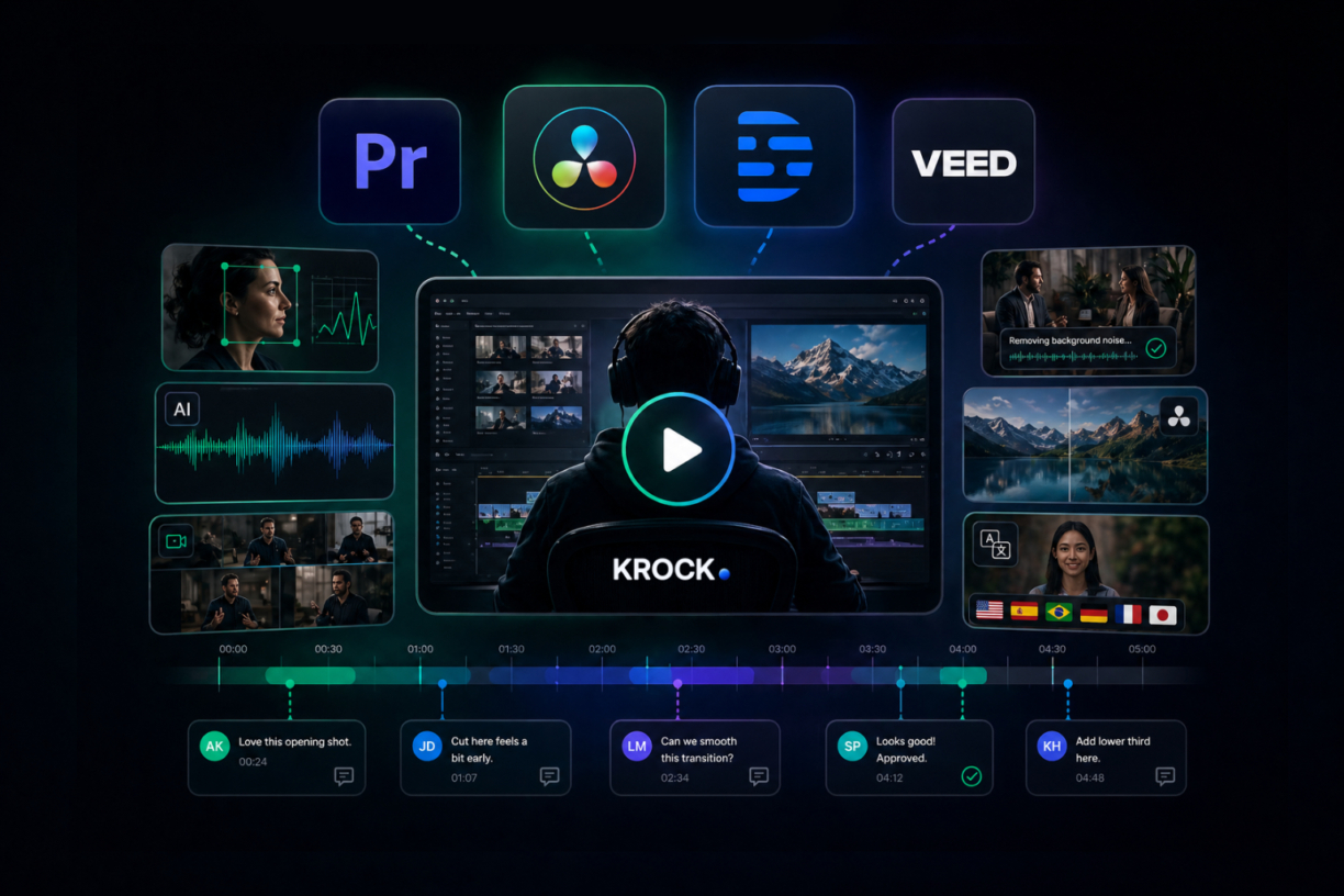 Best AI video editing software