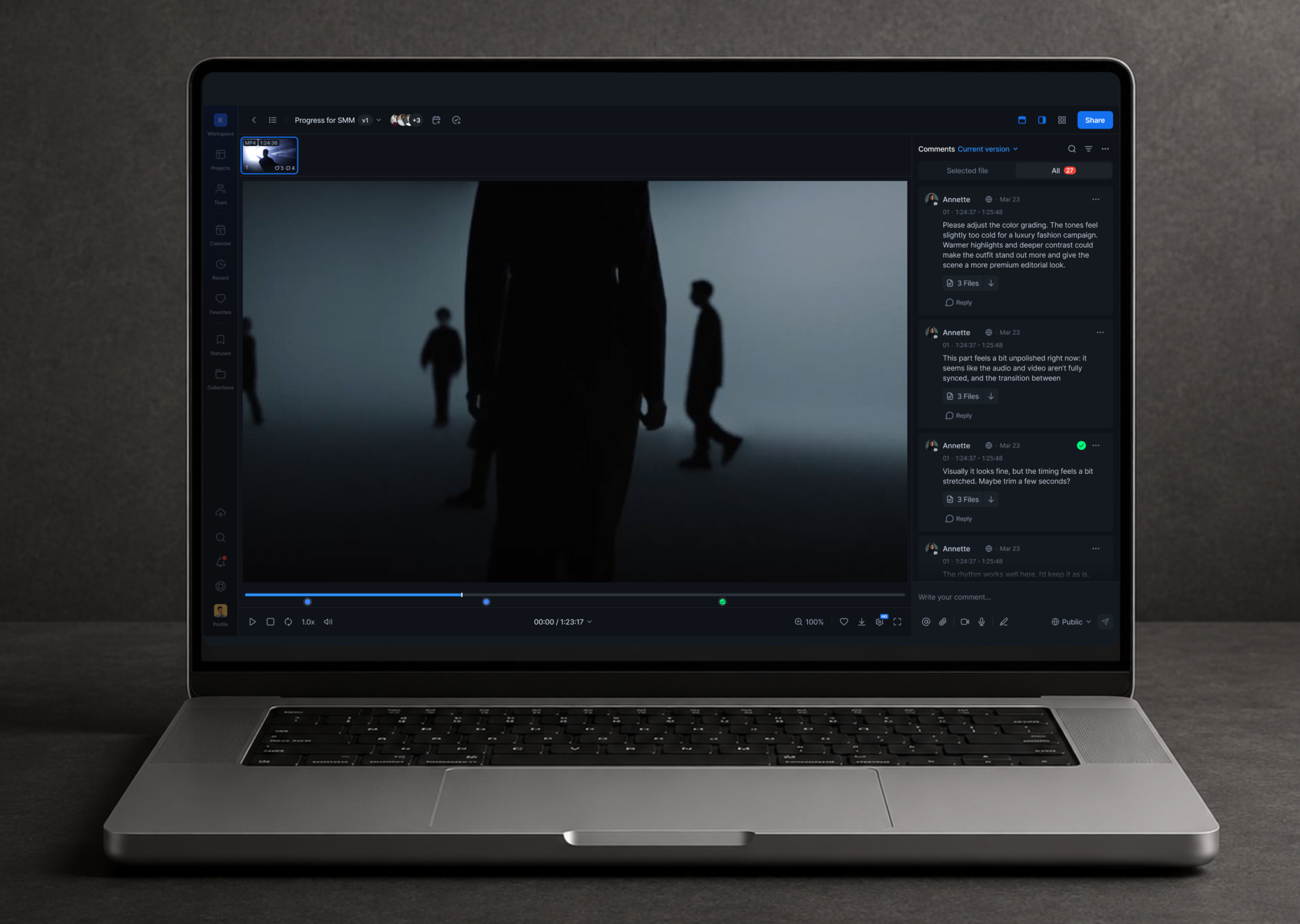 Best video review tools for creative teams Krock