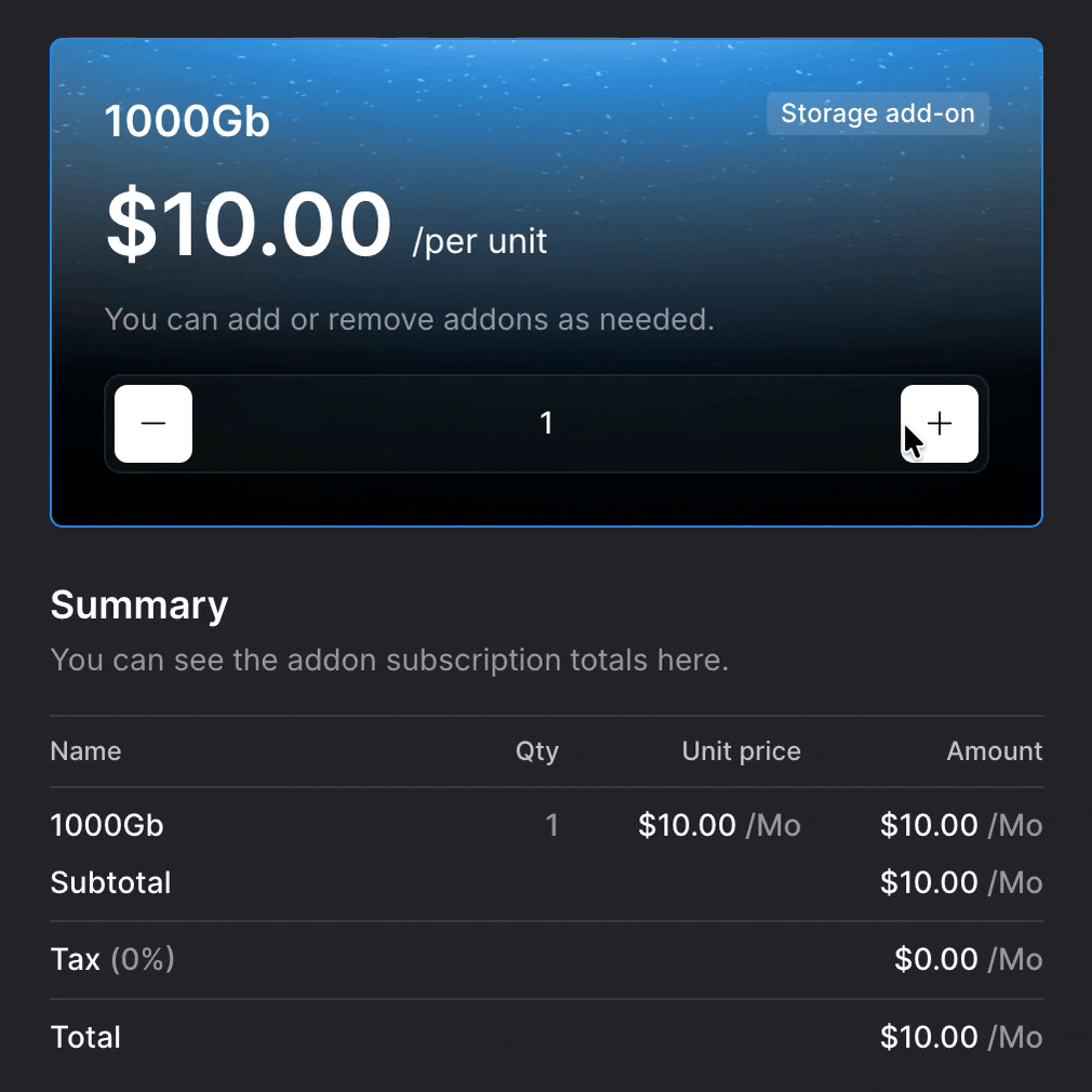 Add additional storage Krock.io