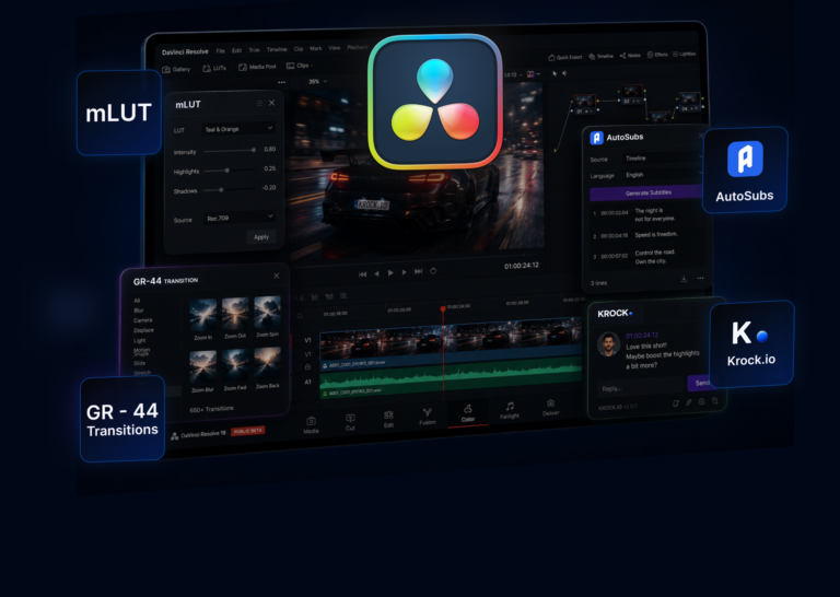15 Best Free DaVinci Resolve Plugins