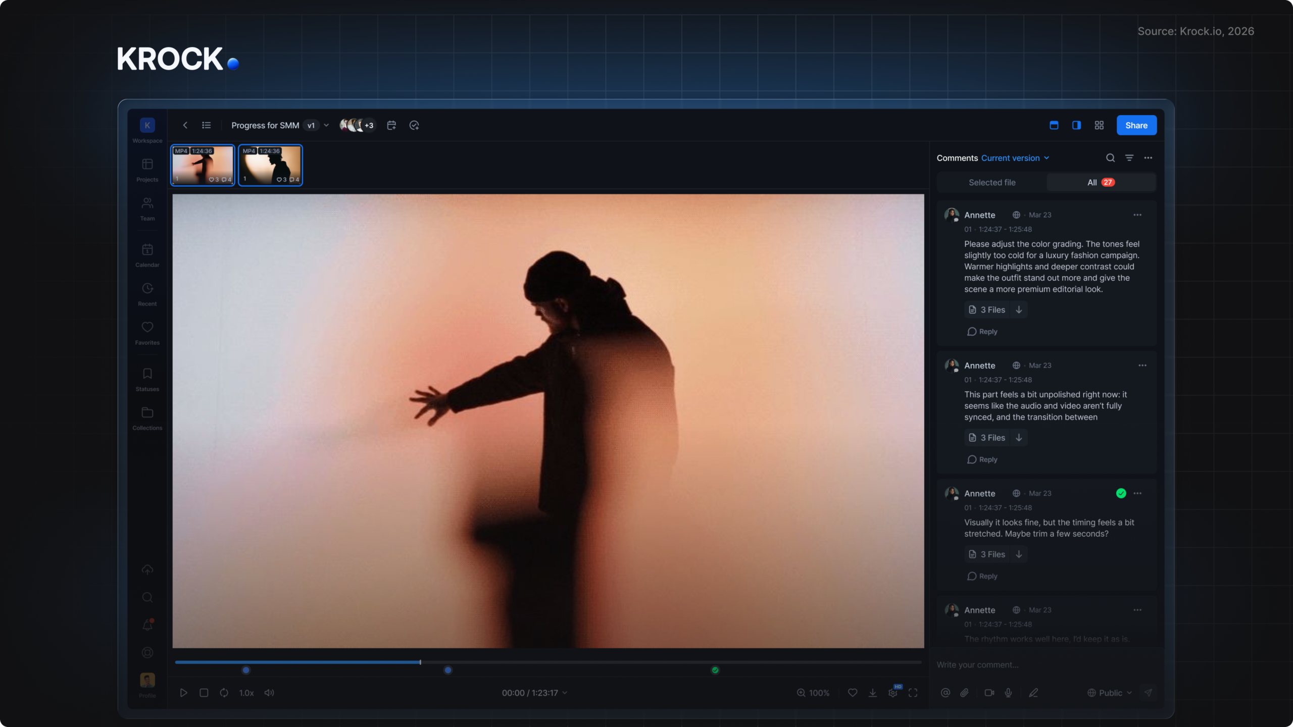 Design Review Platform KROCK